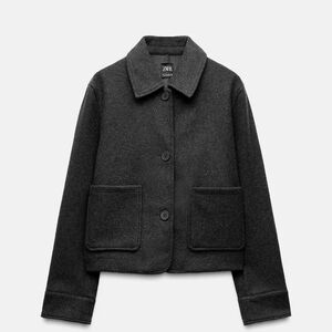 Zara Women's Dark Gray Sotf Jacket